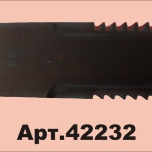 42232 Нож соломоизмельчителя, 0050, зубчатый, 4 мм, 20 шт. в упаковке D49062900, 28274041 Biso