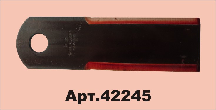 42245 Нож соломоизмельчителя, 2814, гладкий, 3мм, 25шт.в упаковке Z35221