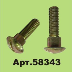 13960 Болт М6х25, овальный подголовок Н158343