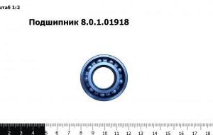 Подшипник 8.0.1.01918